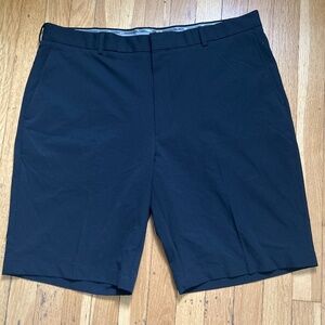 Walter Hagen Mens black dress shorts